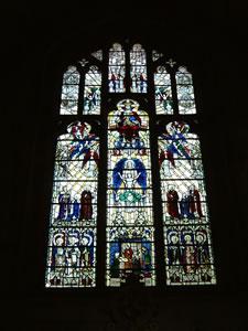 10_06_elgarwindow.jpg - The memorial window to Sir Edward Elgar in Worcester Cathedral (June 2007 Issue)