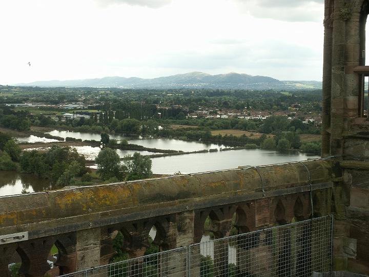 PICT0279.JPG - View from top of Worcester Cathedral Tower